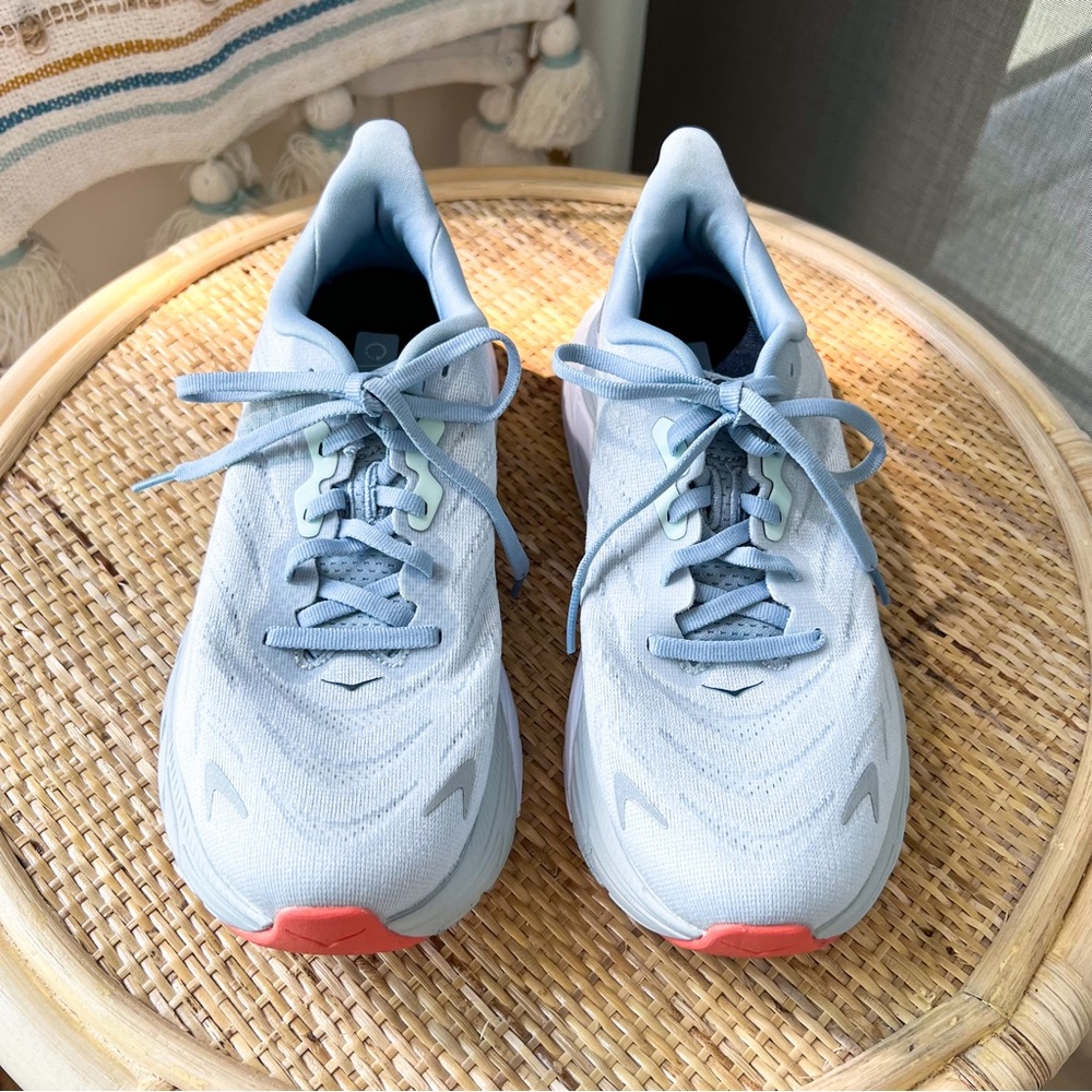 Hoka Arahi 6 Plein Air Blue Fog Road-Running Sneakers Women’s Size 7.5 - Picture 3 of 8